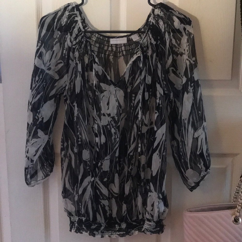 NY&C sheer blouse